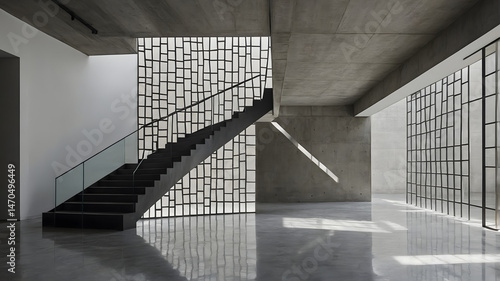 Modern Minimalist Staircase Design de