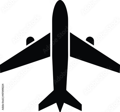 airplane flight icon vector illustration