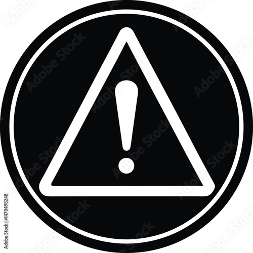 alert notification icon vector illustration