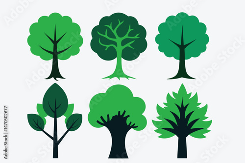 collection of trees
