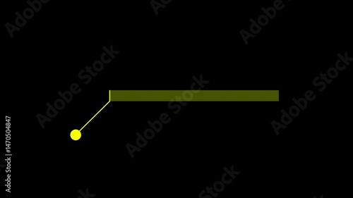 HUD call out elements pack animation on black background. Simple HUD elements frame lines callout animation for text on black background. Simple HUD elements frame lines callout animation.