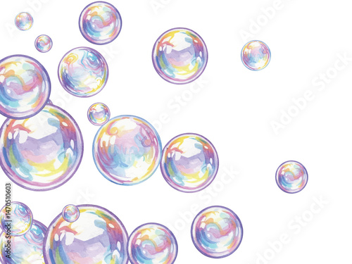 set of bubbles