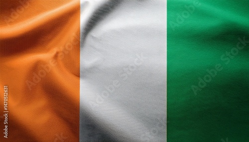 Fotografie ireland national flag transparent background