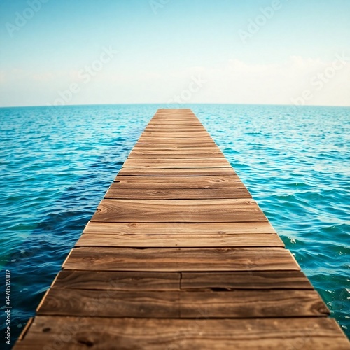 pier on the sea
