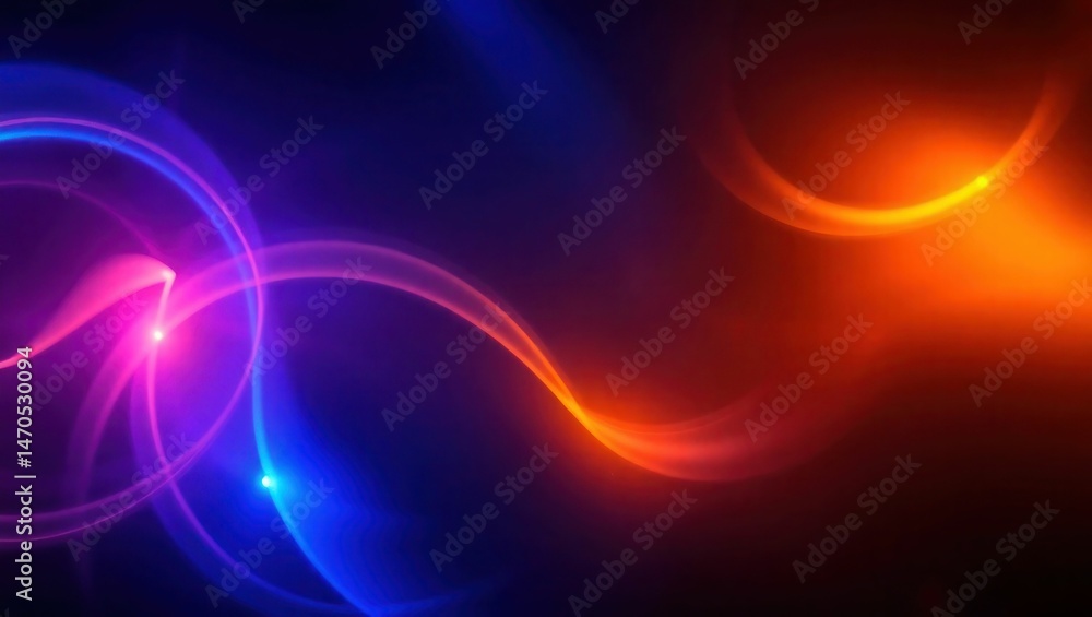 Naklejka premium light effect abstract