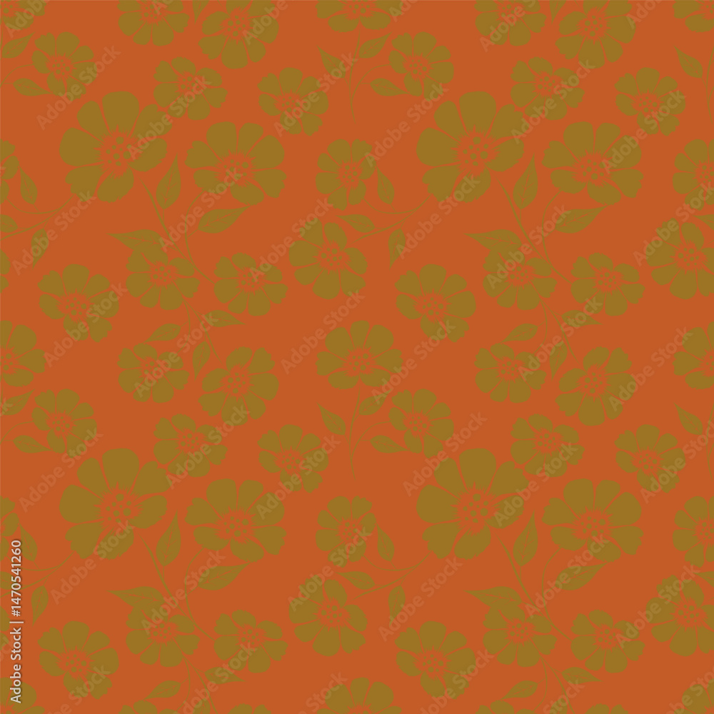 Fototapeta premium seamless floral pattern