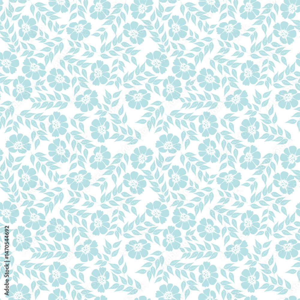 Fototapeta premium seamless floral pattern