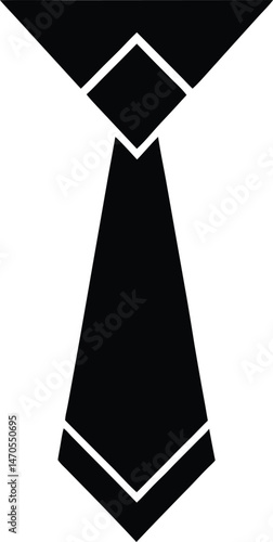 tie formal icon vector illustration