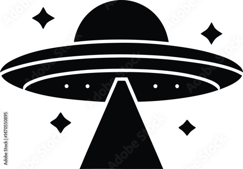 ufo icon vector illustration icon