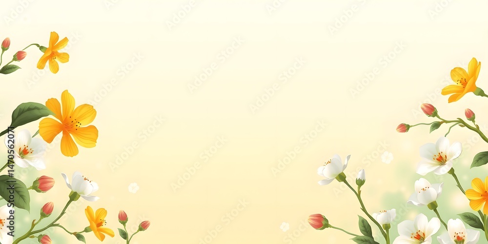 Soft Pastel Gradient From Pale Yellow To Mint Green Spring Soft Pastel Gradient From Pale Yellow To Mint Green Spring
