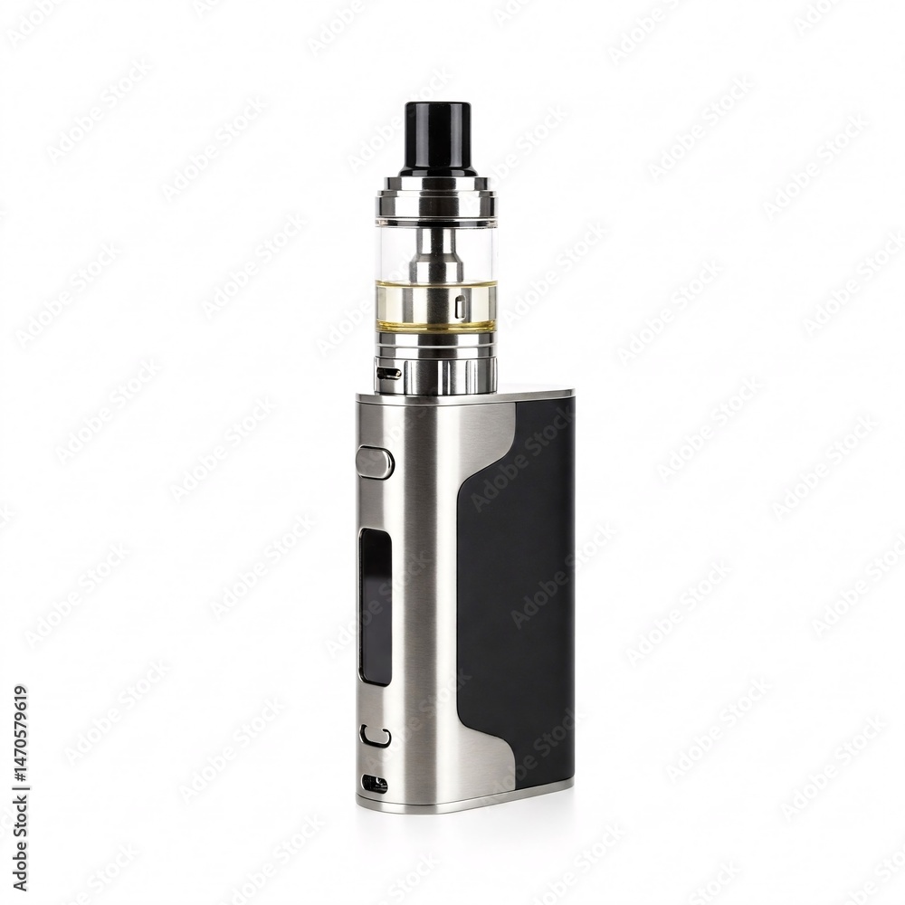 Electronic cigarette (vape) isolated on a white Electronic cigarette (vape) isolated on a white