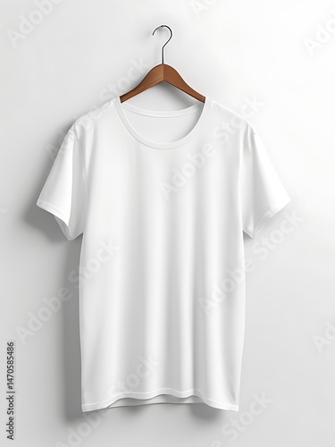 Wallpaper Mural Blank White Hanging T-Shirt on Isolated Background for Mockup and Design Presentation-Set of Cute Teddy Bear Silhouettes in Different Poses –Generative AI Torontodigital.ca