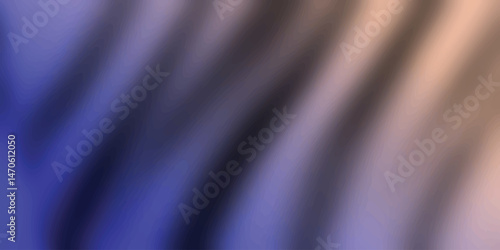 Abstract blue and peach blended textured background illustrating flowing diagonal lines ideal for modern design