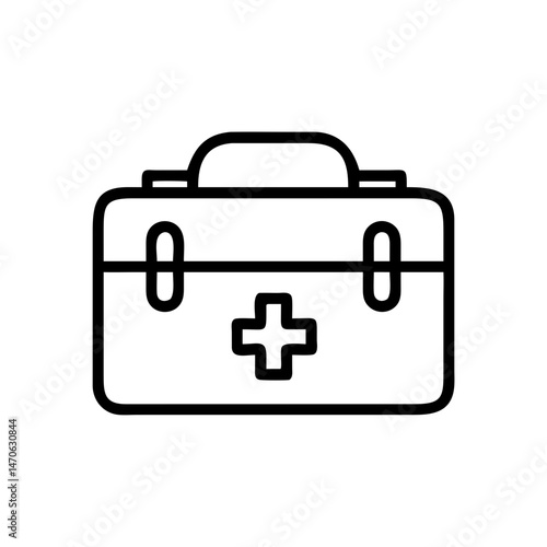 Icon of a doctorchest / first aid kit