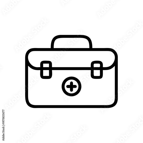 Icon of a doctorchest / first aid kit