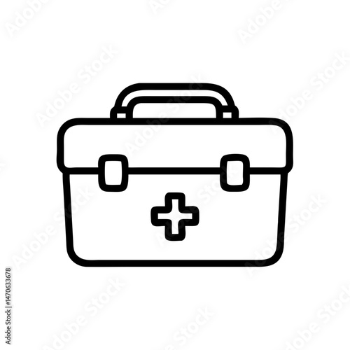 Icon of a doctorchest / first aid kit