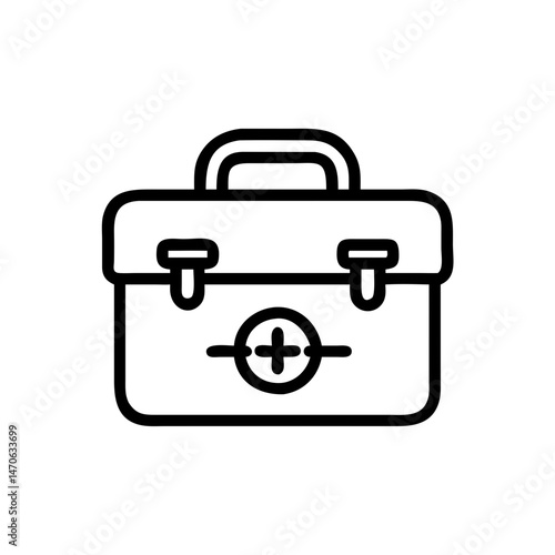 Icon of a doctorchest / first aid kit