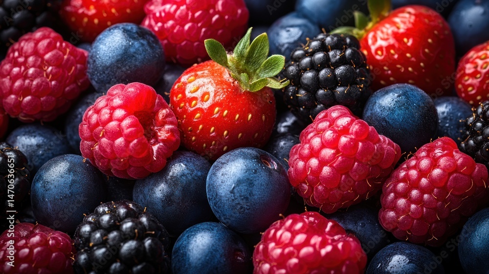 Fresh berries close-up Fresh berries close-up