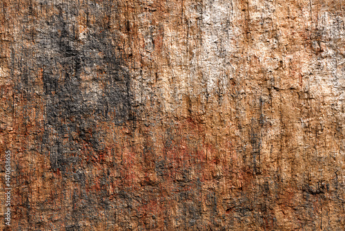Wallpaper Mural Texture of the Earth: A close-up view reveals the intricate texture of a weathered surface, showcasing the raw, natural beauty and the passage of time. Torontodigital.ca