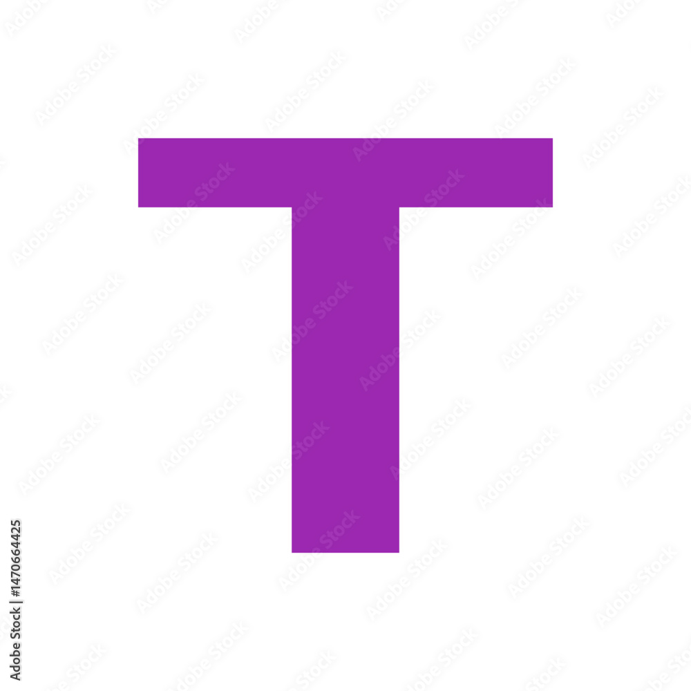 A single letter t in a vibrant purple color displayed against a plain white background in a simple design A single letter t in a vibrant purple color displayed against a plain white background in a simple design