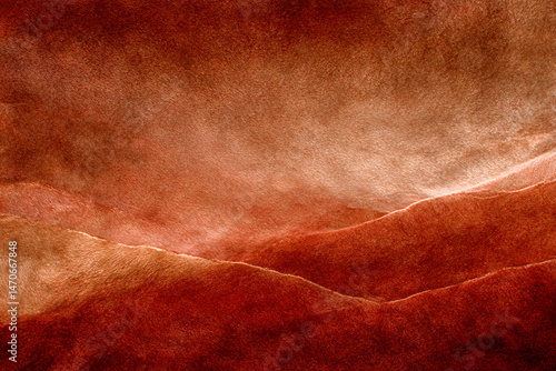 Wallpaper Mural Mystical Mars Landscape: A painterly interpretation of the red planet's surface, showcasing sweeping dunes and a hazy atmosphere, evokes a sense of mystery and the allure of the unknown. Torontodigital.ca