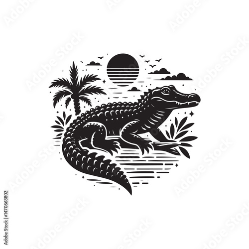 Alligator Vector (2).eps