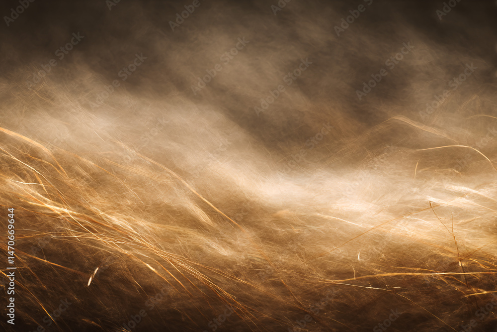 custom made wallpaper toronto digitalGolden Wheat Field in Wind: Abstract image of a golden wheat field swaying gently in the wind, creating a hazy, dreamy atmosphere with soft light.