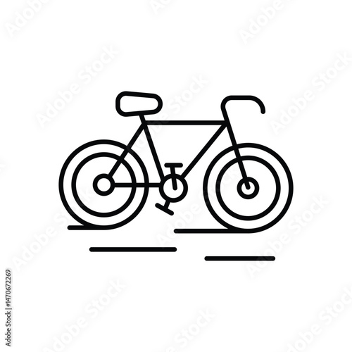 Cycle vector icons stock illustration