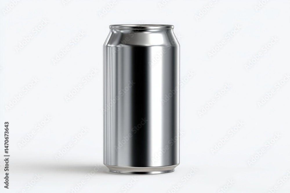 Sleek metallic can, ready for your brand! Sleek metallic can, ready for your brand!