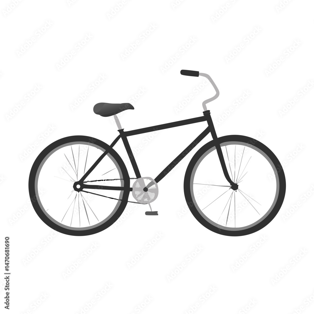 Obraz premium Bicycle: The Eco-Friendly Mode of Transport