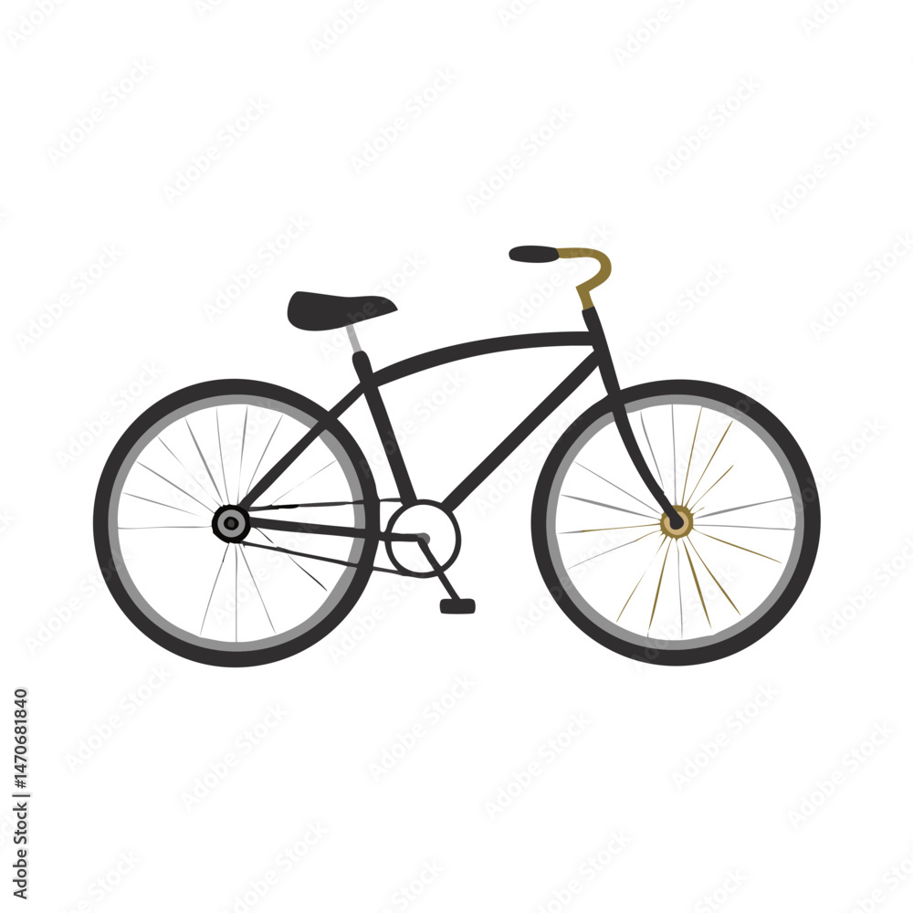 Fototapeta premium Bicycle: The Eco-Friendly Mode of Transport