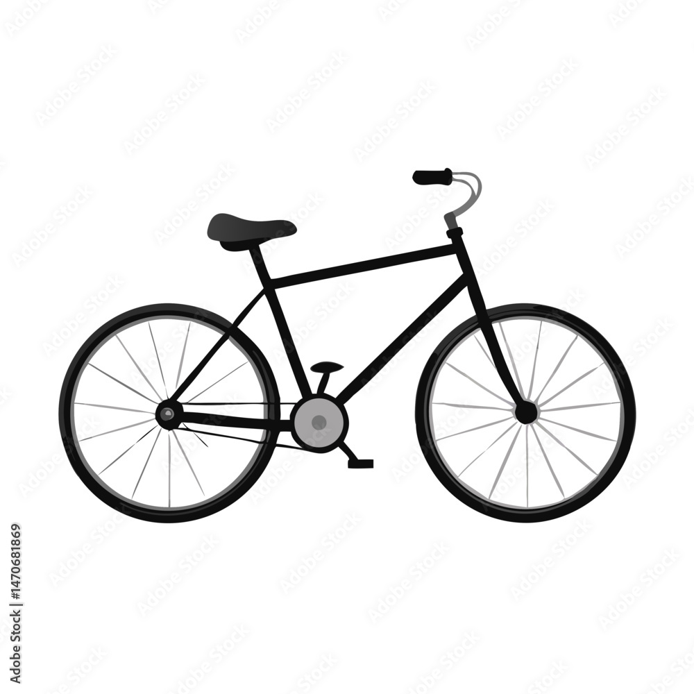 Obraz premium Bicycle: The Eco-Friendly Mode of Transport