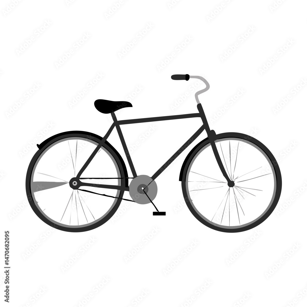 Obraz premium Bicycle: The Eco-Friendly Mode of Transport