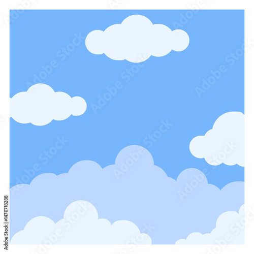 Beautiful Cloudy Sky View