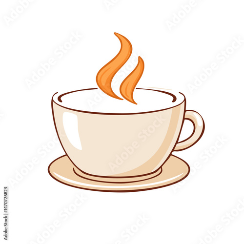 cup of hot coffee