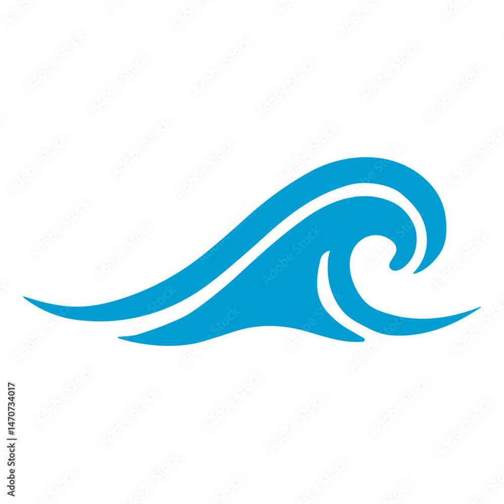 blue wave and water swirl blue wave and water swirl