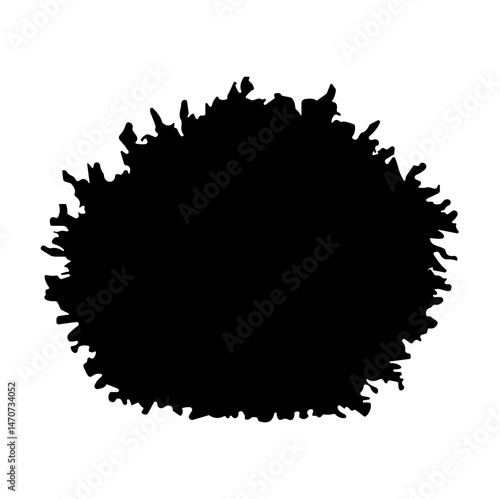 bush bare bush silhouette