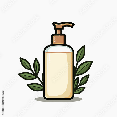 handcrafted soap with natural ingredients  illustrated