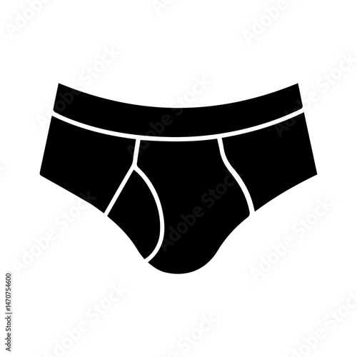 underwear glyph icon