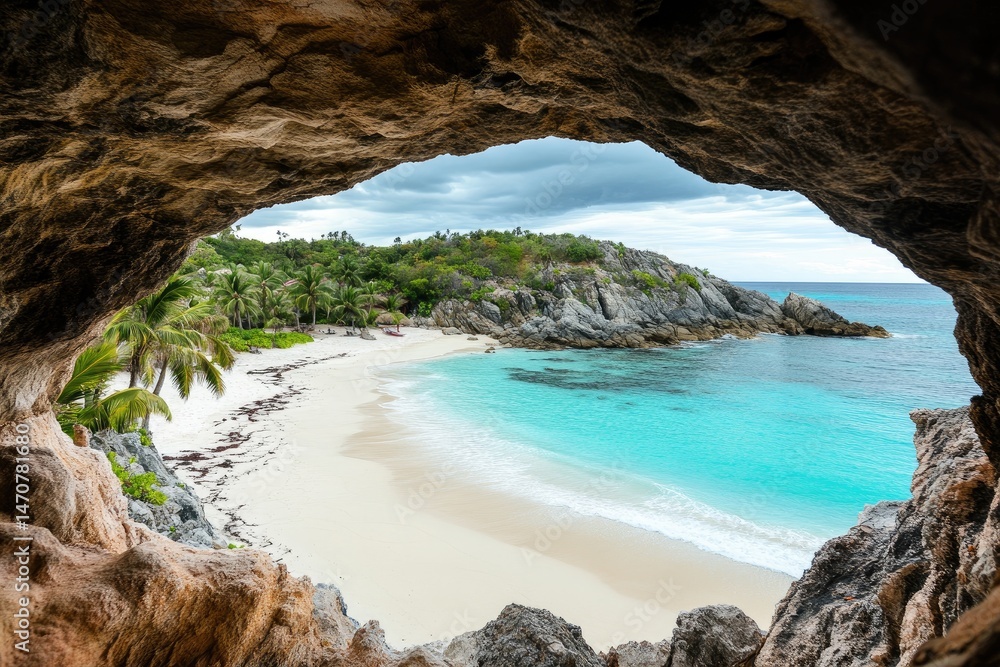 Fototapeta premium Tropical Beach Paradise