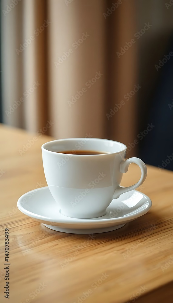 cup of coffee sitting on top of a wooden table cup of coffee sitting on top of a wooden table