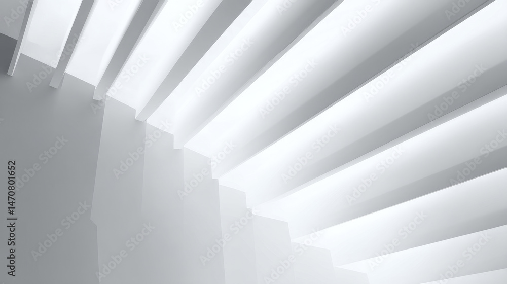 Obraz premium Abstract interior light and shadow patterns