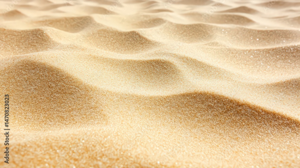 Gently Undulating Golden Sand Texture with Subtle Light Reflections Gently Undulating Golden Sand Texture with Subtle Light Reflections