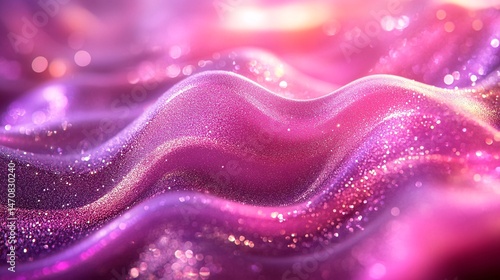 wavy pink shift holographic metallic Photography background
