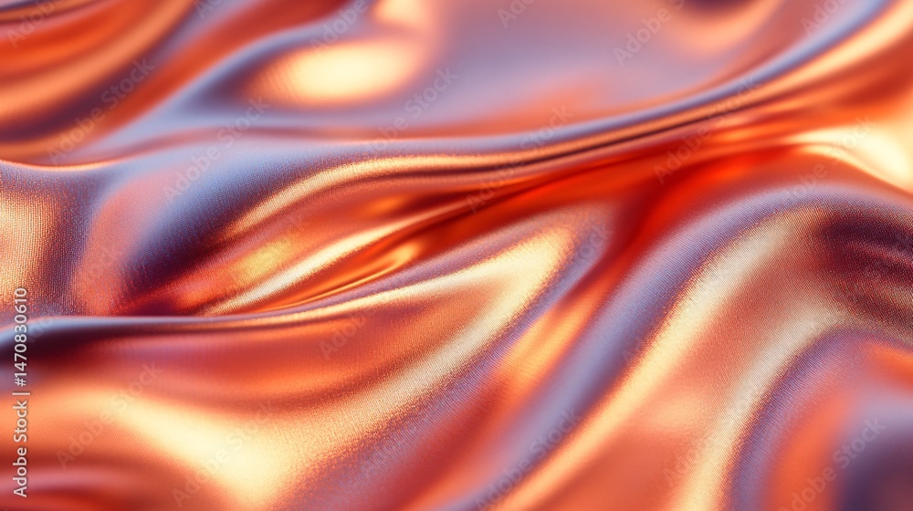 Naklejka premium folded dual-tone holographic metallic Photography background