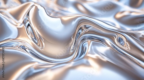 mirrored silver holographic metallic Photography background