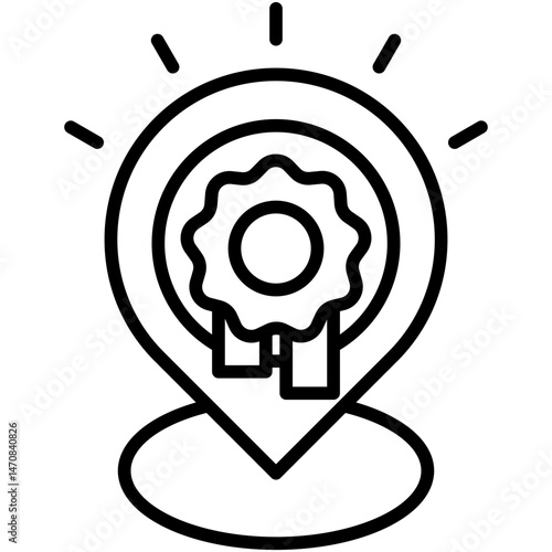 Brand Positioning Icon