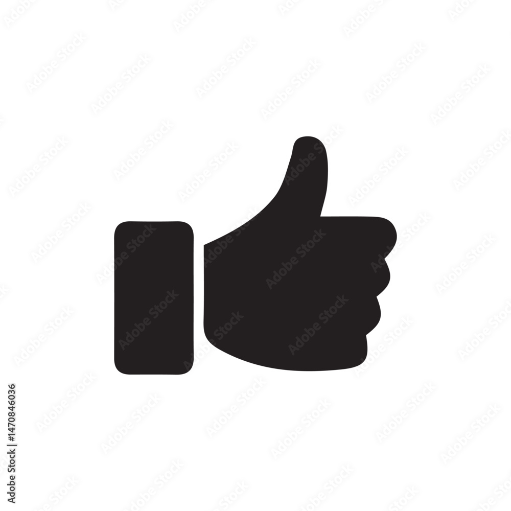 Thumb up icon like symbol.Yes, good symbol. Flat style and outline stock vector illustration eps 10. Thumb up icon like symbol.Yes, good symbol. Flat style and outline stock vector illustration eps 10.
