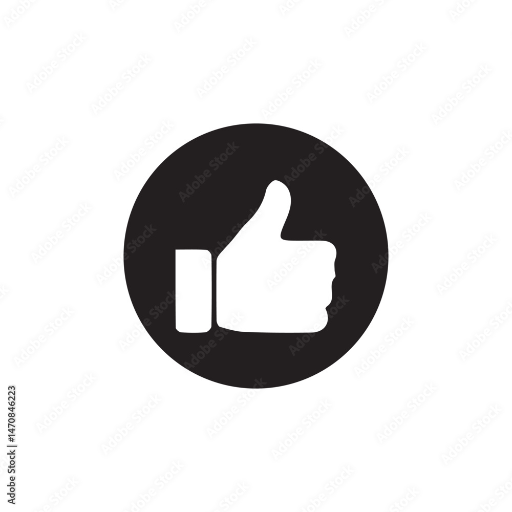Thumb up icon like symbol.Yes, good symbol. Flat style and outline stock vector illustration eps 10. Thumb up icon like symbol.Yes, good symbol. Flat style and outline stock vector illustration eps 10.