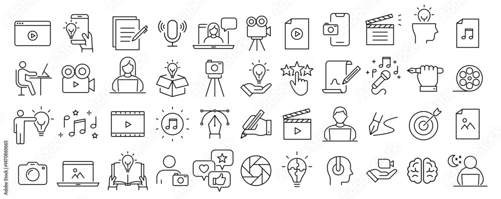 Creative workflow ideation editing and content creation